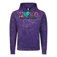 Cloud Purple xoxo hugs and kisses valentines day Vintage Hoodie - AdoDesignShop
