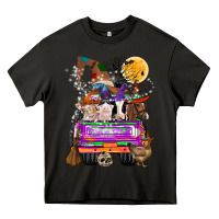 Asphalt Hallloween Farm animals Truck Heavy Core Tee - CowhideDigitalArt