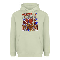 Matcha American Football Mom Heavyweight Hoodie - NancyCooperArtShop