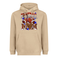Mushroom American Football Mom Heavyweight Hoodie - NancyCooperArtShop