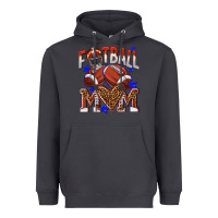 Smoke American Football Mom Heavyweight Hoodie - NancyCooperArtShop