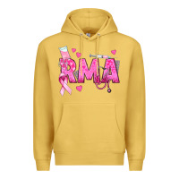 Antique Gold breast cancer rma registered medical assistant Premium Hoodie - texasbilliewilder
