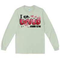 Matcha i am loved john 3 16 Long Sleeve Tee - MaliasSmallBusiness