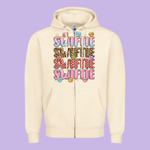 Swiftie Zipper Hoodie Designed By Lillyallendesigns