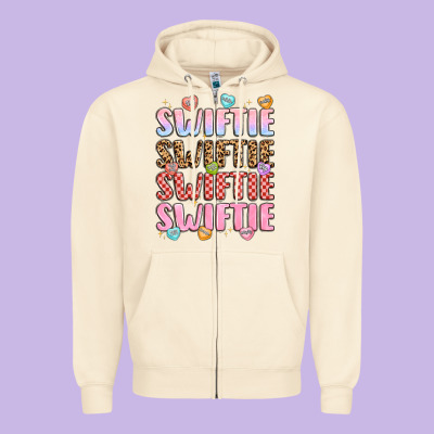 Swiftie Zipper Hoodie Designed By Lillyallendesigns