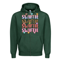Sports Green swiftie Zipper Hoodie - LillyAllenDesigns