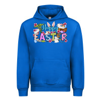 Cobalt Happy Easter Nurse Urban Hoodie - OliviaCreatesArt