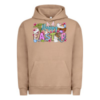 Pigment Burro Happy Easter Nurse Urban Hoodie - OliviaCreatesArt