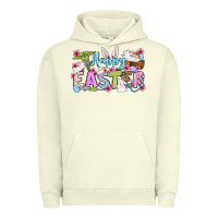 Pigment Pistachio Happy Easter Nurse Urban Hoodie - OliviaCreatesArt