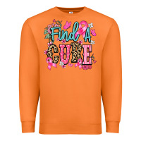 Carrot find a cure Premium Sweatshirt - NancyCooperArtShop