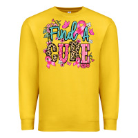 Lemon find a cure Premium Sweatshirt - NancyCooperArtShop