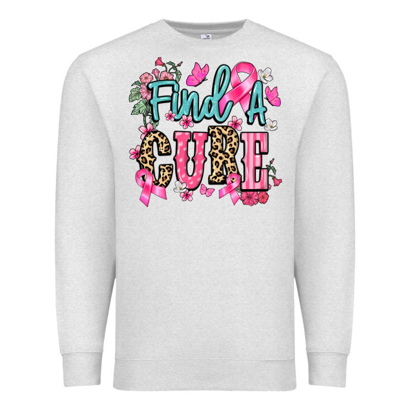 Find A Cure Premium Sweatshirt by NancyCooperArtShop | Teevron