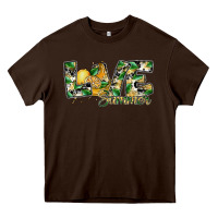 Chocolate Brown love summer lemon Heavy Core Tee - SublimationCraftShop