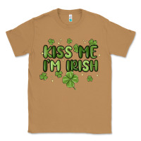 Toasted Coconut kiss me i'm irish Classic Tee - MaliasSmallBusiness