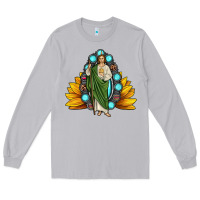 Moon Dust san judas gemstone sunflower Long Sleeve Tee - JahusDesignShop