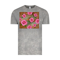 Cloud Rock Western Pink Roses Vintage Tee - LillyAllenDesigns
