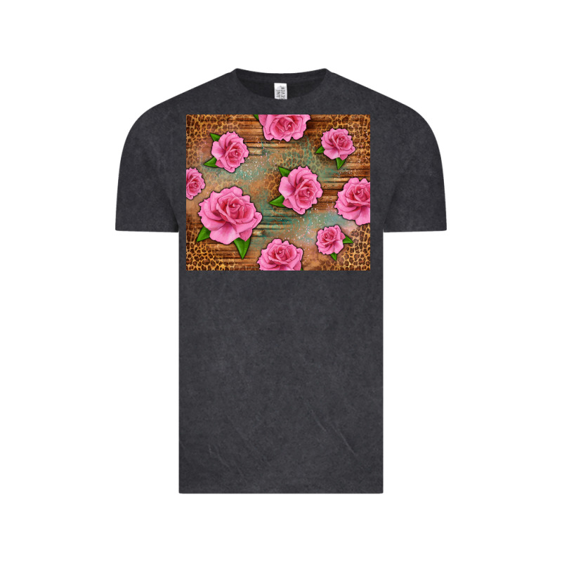 Western Pink Roses Vintage Tee by LillyAllenDesigns | Teevron