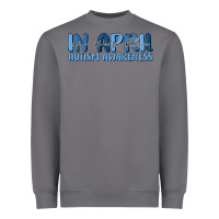 Storm in april we wear blue autism awareness Heavyweight Sweatshirt - MaliasSmallBusiness