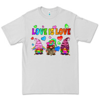 Dove Grey lgbtq love is love gnomes Premium Tee - HRA Design Shop
