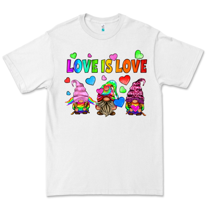 Lgbtq Love Is Love Gnomes Premium Tee by HRA Design Shop | Teevron