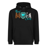 Black Best Mom Ever Heavyweight Hoodie - texasbilliewilder