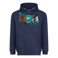 Navy Best Mom Ever Heavyweight Hoodie - texasbilliewilder