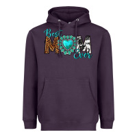 Plum Best Mom Ever Heavyweight Hoodie - texasbilliewilder