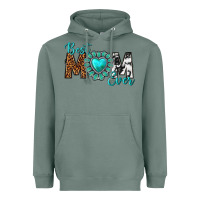 Sage Best Mom Ever Heavyweight Hoodie - texasbilliewilder