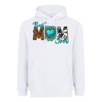 White Best Mom Ever Heavyweight Hoodie - texasbilliewilder