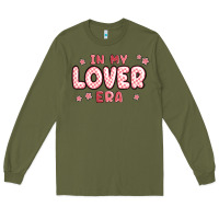 Army Green in my lover era Long Sleeve Tee - MaliasSmallBusiness