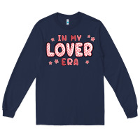 Navy in my lover era Long Sleeve Tee - MaliasSmallBusiness