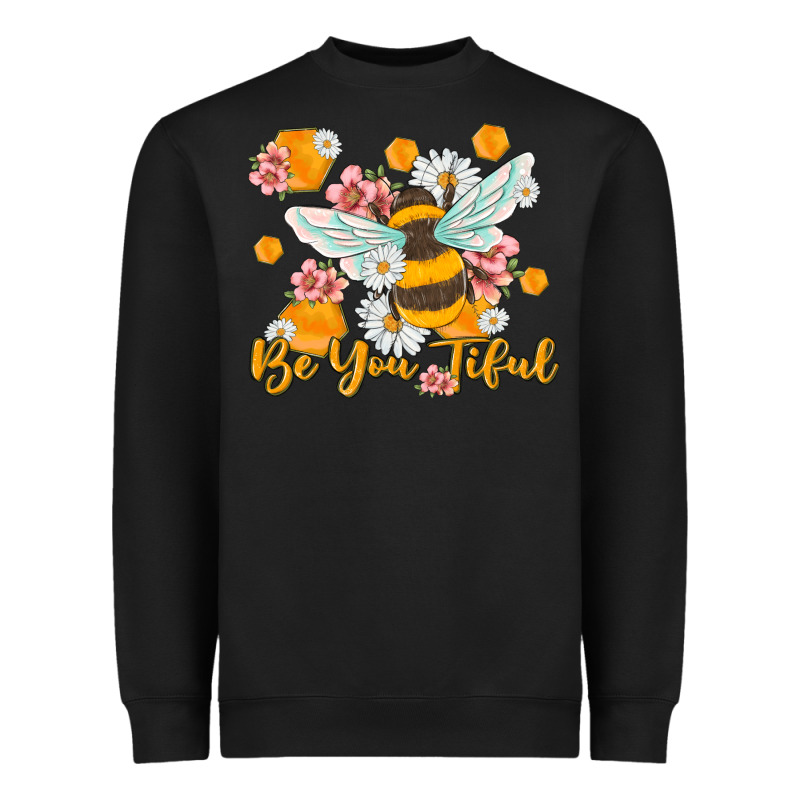 Be You Tiful Heavyweight Sweatshirt by MaliasSmallBusiness | Teevron