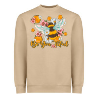 Mushroom be you tiful Heavyweight Sweatshirt - MaliasSmallBusiness