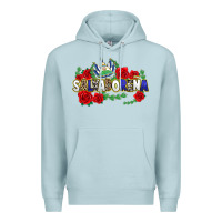 Blue Mist salvadorena Premium Hoodie - texasbilliewilder