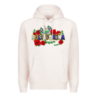 Pale Pink salvadorena Premium Hoodie - texasbilliewilder