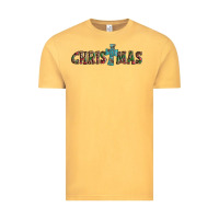 Vintage Mustard christmas cross Vintage Tee - AdoDesignShop