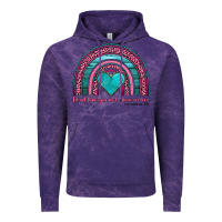 Cloud Purple valentine's day rainbow let all that you do be done in love 1 corinthi Vintage Hoodie - AdoDesignShop