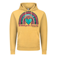 Vintage Mustard valentine's day rainbow let all that you do be done in love 1 corinthi Vintage Hoodie - AdoDesignShop