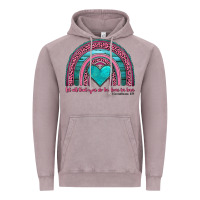 Vintage Zinc valentine's day rainbow let all that you do be done in love 1 corinthi Vintage Hoodie - AdoDesignShop