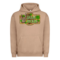 Pigment Burro Shamrockin' St. Patrick's Day Urban Hoodie - OliviaCreatesArt