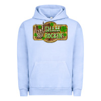 Pigment Grape Ice Shamrockin' St. Patrick's Day Urban Hoodie - OliviaCreatesArt