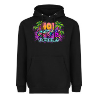 Black Hot wife summer Heavyweight Hoodie - NancyCooperArtShop