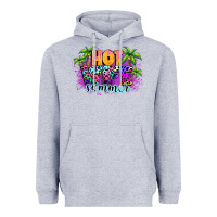 Heather Grey Hot wife summer Heavyweight Hoodie - NancyCooperArtShop