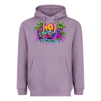 Lavender Hot wife summer Heavyweight Hoodie - NancyCooperArtShop