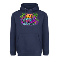 Navy Hot wife summer Heavyweight Hoodie - NancyCooperArtShop