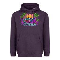 Plum Hot wife summer Heavyweight Hoodie - NancyCooperArtShop