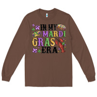 Chestnut in my mardi gras era Long Sleeve Tee - MaliasSmallBusiness