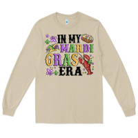 Mushroom in my mardi gras era Long Sleeve Tee - MaliasSmallBusiness