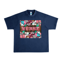 Navy Nurse Urban Heavy Tee - LillyAllenDesigns