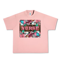 Salmon Nurse Urban Heavy Tee - LillyAllenDesigns